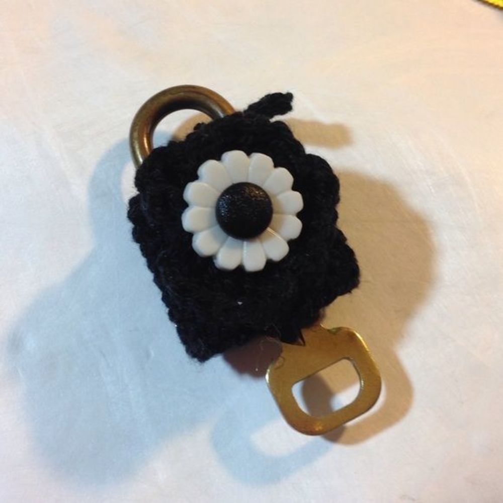 Black- cute lock and key cover‎ only